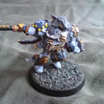 space wolf chapter master logan grimnar by Christiancollett