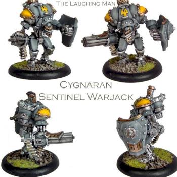 Sentinel Warjack by Laughing Man