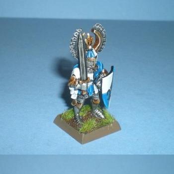 Bretonnia questing knight on foot by peloso