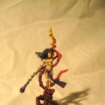 Dark Elves Sorceress by Harald85
