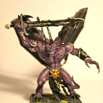 Chaos Deamon Prince by SwanSong