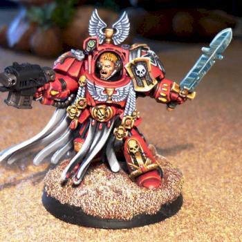 Blood Angel Terminator Sergeant Squad Alpha by I am Legion