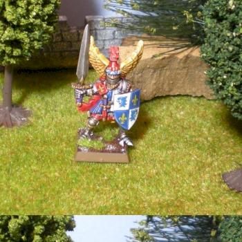Bretonnia Questing Foot Knight  warhammer Quest by peloso