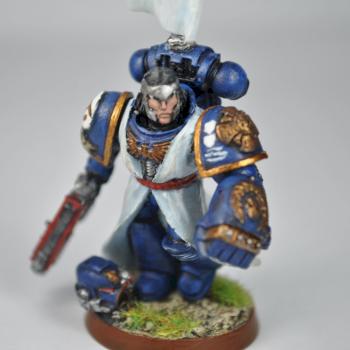 Tactical Squad Sergeant High Elf head conversion by jfrulez1