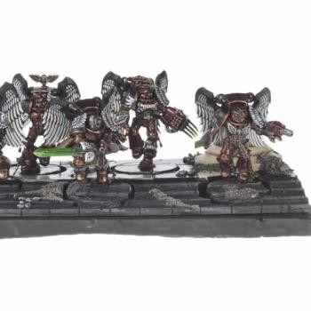 flesh eaters chapter sanguinary guard by darkgod
