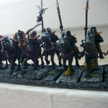 Dark elf Dark Riders by Pomba