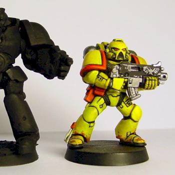 Unpainted actual-sized Wolf by Rico
