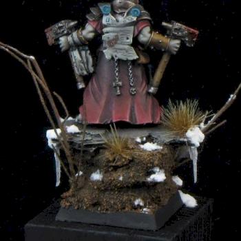 Sigmar Priest by Camelson (gold on hussar 2010) by WhiteRavenFactory