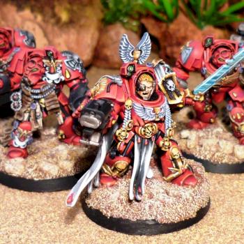 Blood Angel Terminators Group by I am Legion