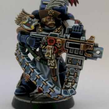 Space Marine N°6 with heavy bolter by bonecamp1779