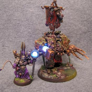 Nurgle dreadnought by Lezvie
