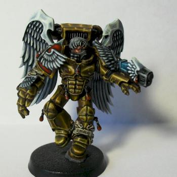 Sanguinary guard w power fist by Scaled One