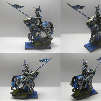 Warhammer Bretonnian Knight of Great White Shark by tinman755