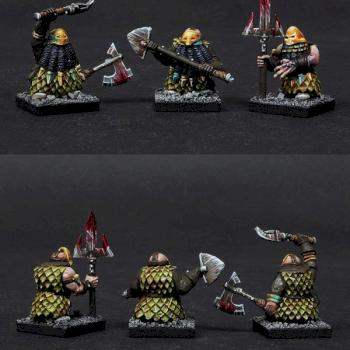 Chaos Dwarf Hellcannon Crew by BloodyBeast.com