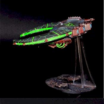 Necron Night Scythe by saw art