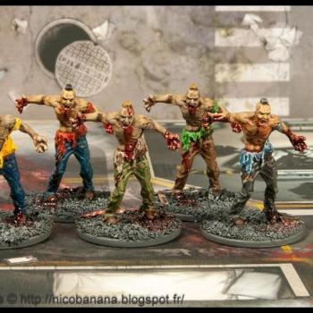 Zombie punks by Nicobanana
