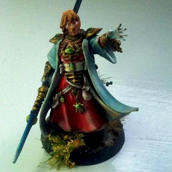 Eldar farseer by Cornishdragon87