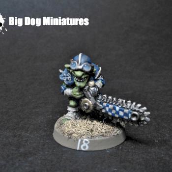 Willy Miniatures Goblin Chainsaw by thebigdog