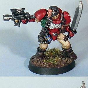 Space Marines Scout by Ardhir