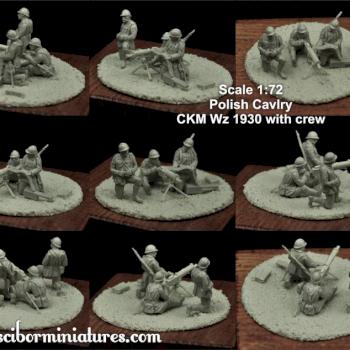 Polish CKM Wz 1930 scale 1:72 by Scibor