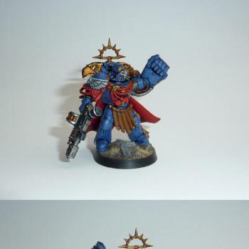 Ultramarines Captain by ilgaz