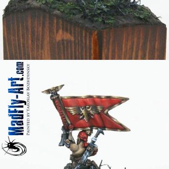 Unreleased Catachan Standard Bearer (Close-ups) by MadFlyArtStudio