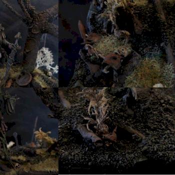 flower knight diorama details by gamingdaemon