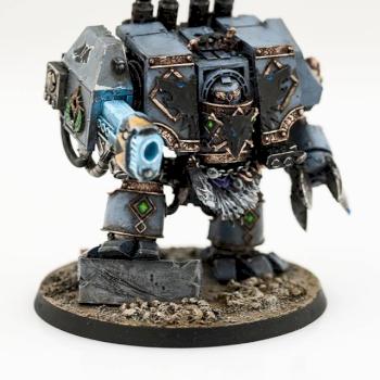 Space Wolves Dreadnought - Bjorn the Fell Handed by Siegestudios