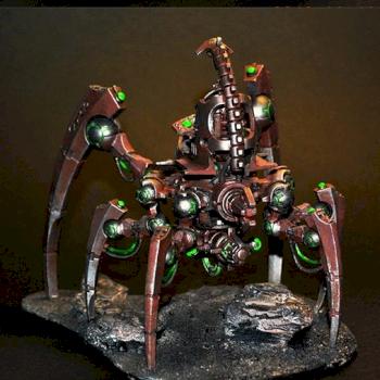 Necron Triarch Stalker by saw art