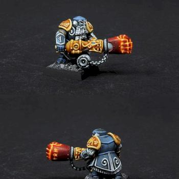 Dwarf Ironwarden With Trollhammer Torpedo by BloodyBeast.com