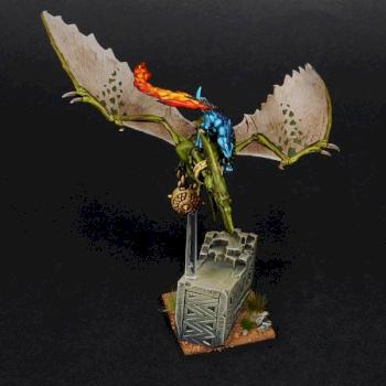 Lizardmen Terradon Rider by BloodyBeast.com