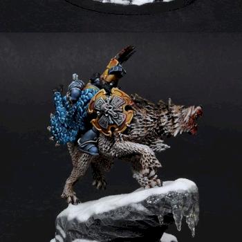 Space Wolves Thunderwolf Lord by BloodyBeast.com
