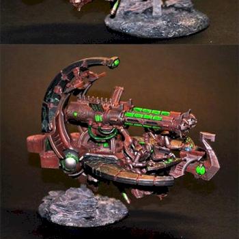 Necron Annihilation Barge by saw art