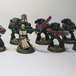 Dark Angels Space Marines by Ismaël A