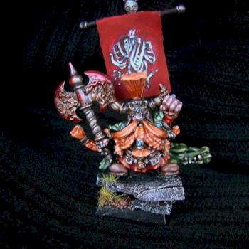 Dwarf Slayer King, Ungrim Ironfis by Fuxiorr