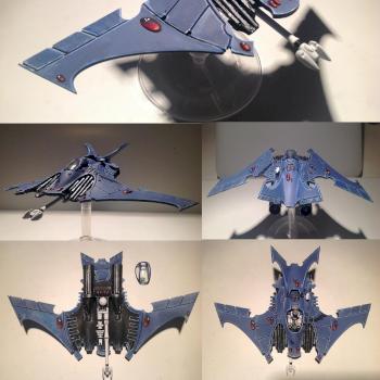 Eldar scout flyer by Domerthyurg