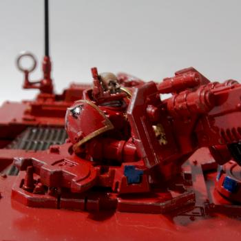 Blood Angel Land Raider Crusader by Vrykolakasbr