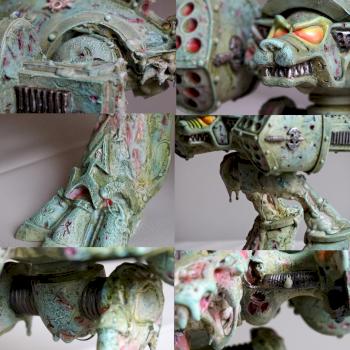Nurgle Heresy Warhound from Armorcast by kharn123