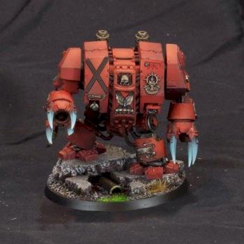 Blood Angel Furioso Dreadnought by HellfireQC