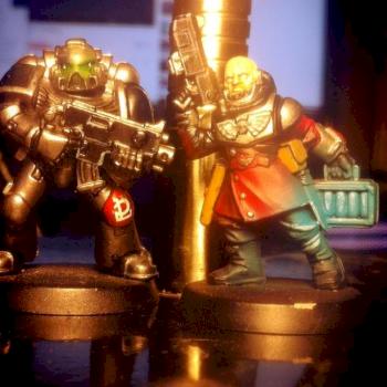 GotC Test Marine and Valkyrie pilot by Rurik Fral