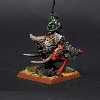 Night Goblin Big Boss on Great Cave Squig by BloodyBeast.com