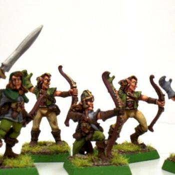 Wood Elf Scouts by tuladin solfaelen