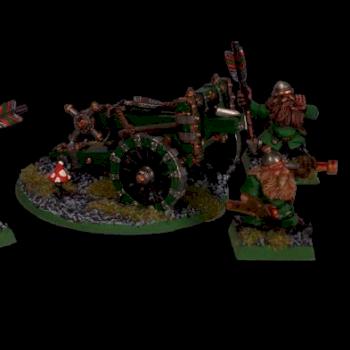 Dwarf Bolt Thrower by Ross Avi Krinsky