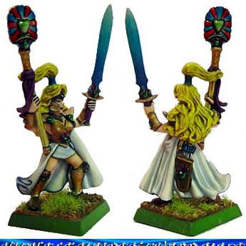High Elf Maiden Guard Mage by Scott ExV