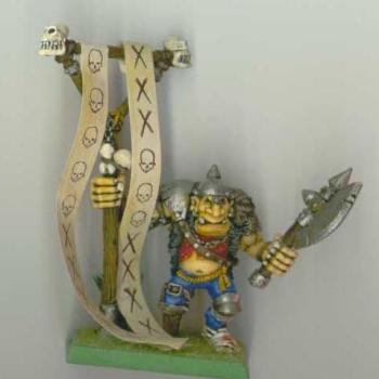 Ogre Standardbearer by Pedda