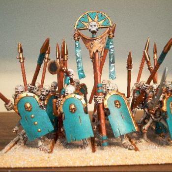 Tomb Kings Infantry by pinkerton