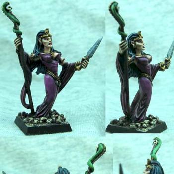 Neferata, Queen of Lahmia Vampires by golgfag