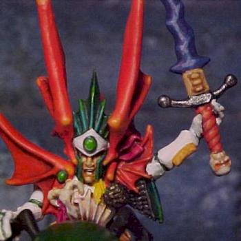 Eldar Warlock by Wahh