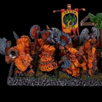 Dwarf Slayers Regiment by Ross Avi Krinsky