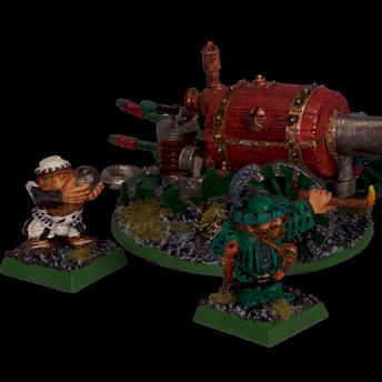 Dwarf Flame Cannon (OOP) by Ross Avi Krinsky